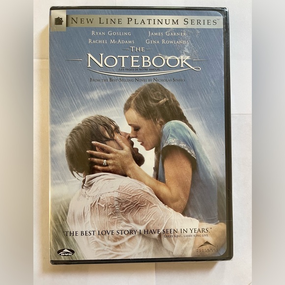 Other - The Notebook DVD From The Best-selling Novel By Nicholas Sparks NEW